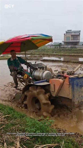 The Secret to Perfect Plowing? 🌾 This Old-School Trick Saves Time & Fuel!