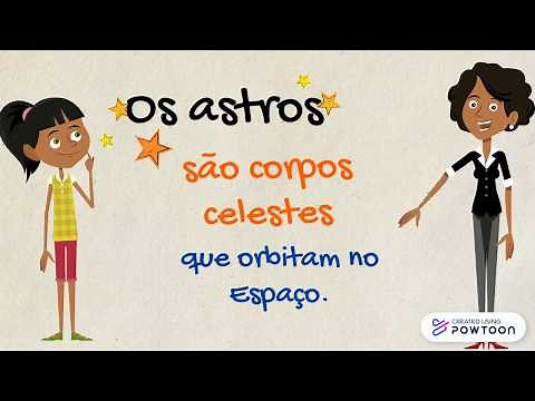 Os astros - 3º ano