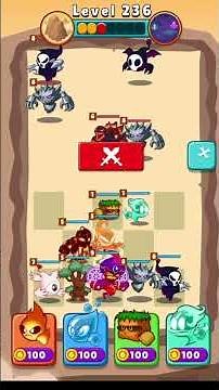 🔥 I Played This Game All the Way to Level 241 | Elemental Monsters: Merge Gameplay! #shorts #games