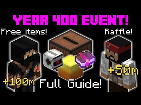 The Complete Guide to the Year 400 Event + Raffle! | Hypixel Skyblock