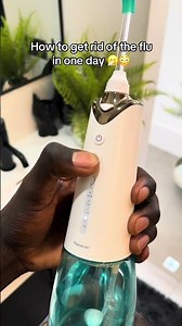 This will speed up the process of clearing your sinuses 🤩