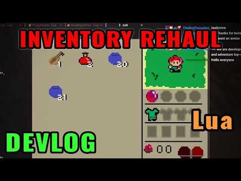 Rehauling Inventory System in my Indie Game - Love2d