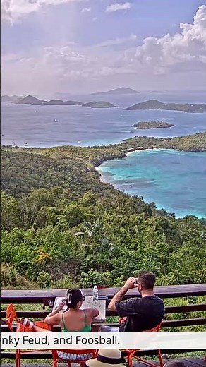Ultimate Chill Spot 🍹 The Windmill Bar Vibes in St. John USVI!