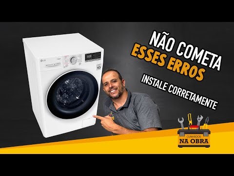 LG VC2 Washer and Dryer - How to Install it Correctly