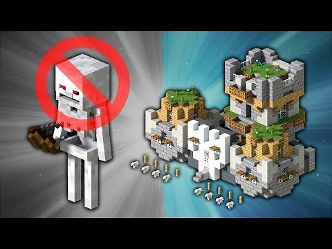 How to Build a Skeleton Proof House | Minecraft