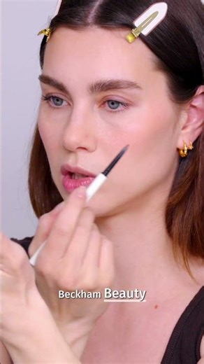 Victoria Beckham EYEBROWS & LIPS: My Beauty Secret Revealed! #shorts