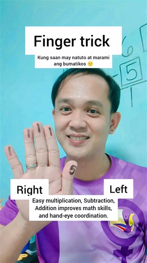 Get ready to amaze your friends! 🤩📝 Share the Finger Trick and show off your math skills! 👍 #MathMagic #FingerTrick #FunLearning | Dann Carlo Pizarra Pili