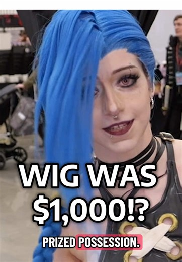 Meet the Amazing Jinx Cosplayer with a $1,000 Wig!