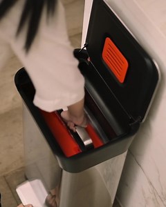 5.2K views · 47 reactions | Crush your time spent taking the bins out with our Titan 30L trash compactor. ⁠ ⁠ More reasons to love it:⁠ ✔️ Stainless steel⁠ ✔️ Hygienic compaction handle⁠ ✔️ Reduces bin liner tears ✔️ Uses fewer bin liners⁠ https://bit.ly/JJ-Titan-30L | Joseph Joseph | Facebook