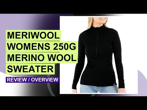 Meriwool Women's Merino Wool Sweater Review: Midweight Base Layer Tested
