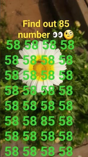 find out 85 number 🕵️🧐🤔