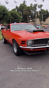 7.3K views · 333 reactions | Goodguys 2025 Snap-on Tools Muscle Car of the Year Finalist, Brad Brown's 1970 Mustang Restored by East Bay Muscle Cars Engine: Boss 429 w/ 4-speed Wheels: Magnum Paint: alypso Corral Congratulations, Brad, on your Finalist selection, and welcome to the #questfor12.  Goodguys 2025 Top 12 is presented by BASF Refinish North America  38th West Coast Nationals #goodguys25 | Goodguys Rod & Custom Association | Facebook