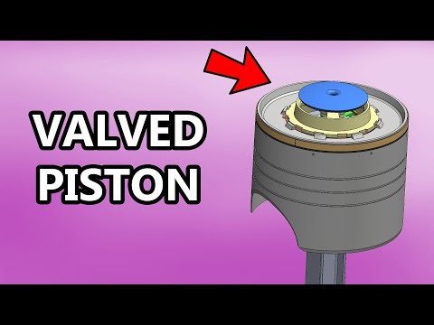 This engine has a VALVE in the PISTON 🤯 Radial Rotary Engine