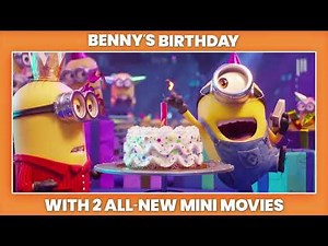 Game Over & Over + Benny's Birthday | Despicable Me 4 MINI-MOVIES SNEAK PEEK