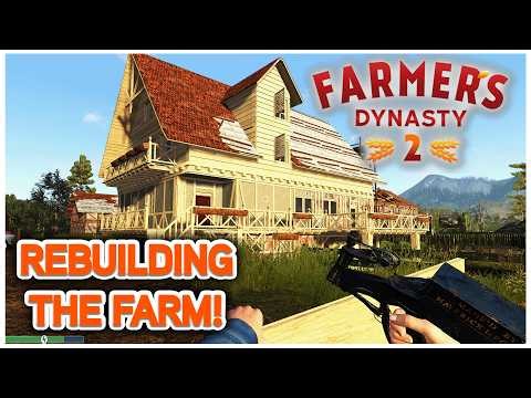 CAN WE MAKE ENOUGH FRIENDS TO GROW OUR FARM? - FARMERS DYNASTY 2 PLAYTEST