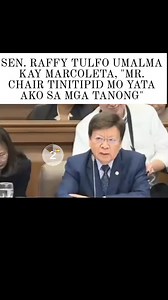 Look SEN. RAFFY TULFO UMALMA KAY MARCOLETA, "MR. CHAIR TINITIPID MO YATA AKO SA MGA TANONG" | Sam Latest Update Vlog