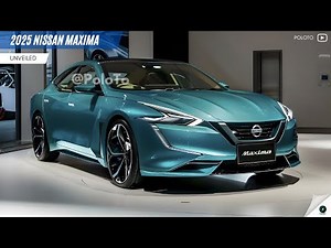 2025 Nissan Maxima Unveiled - pioneer of the four-door sports car!