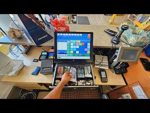 Gas Station Working P0V: Full Shift At Work