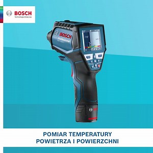 Z innowacyjnym termo-detektorem Bosch GIS 1000 C Twoje pomiary będą tak precyzyjne, jak Twoja specjalizacja. Dodatkowo, dzięki zintegrowanej kamerze i technologii Bluetooth™ wyniki możesz mieć zawsze przy sobie! Wszystko jest udokumentowane na: bit.ly/Bosch_GIS-1000-C | Bosch Professional Elektronarzędzia i Osprzęt