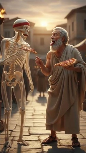 ✅¿Que pasaría si vendieras pizza en la Antigua Grecia?