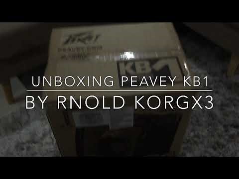 Peavey KB1 unboxing