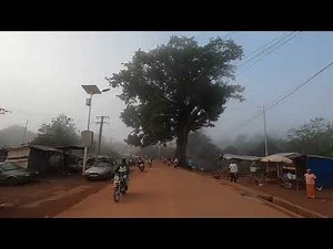 République de Guinée (Guinée Conakry) Mamou Centre ville Gopro / Republic of Guinea Mamou Center