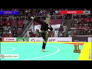 Pencak Silat Artistic Male Singles Indonesian Finals | 18th Asian Games Indonesian 2018