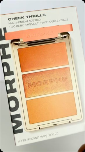 Dawn May on Instagram: "💛I received the Morphe Cheek Thrills Multi Finish Face Trio in Sunset Swim Nude Bronze, complimentary from BzzAgent!! 🌅My first impression, WOW!!! This palette is stunning! It has three different textures- a satin cream, a luminous balm, and a velvet powder. All in beautiful monochromatic tones that can be mixed and matched for custom color, effects, and finishes! ✨Each formula applies so smoothly too, blending seamlessly into my skin without feeling heavy or cakey. The