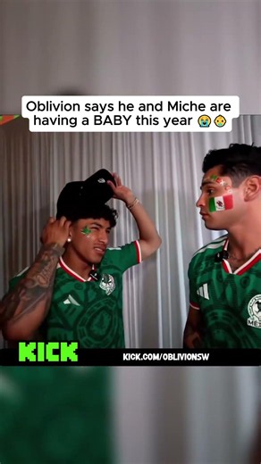 Oblivion says he and Miche are having a BABY this year 😭👶