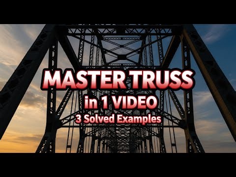 Truss Explained | Introduction and Solved Examples | Engineering Mechanics | Academic Engineering