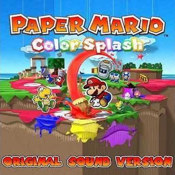 World Map 2 | Paper Mario - Color Splash Original Sound Version