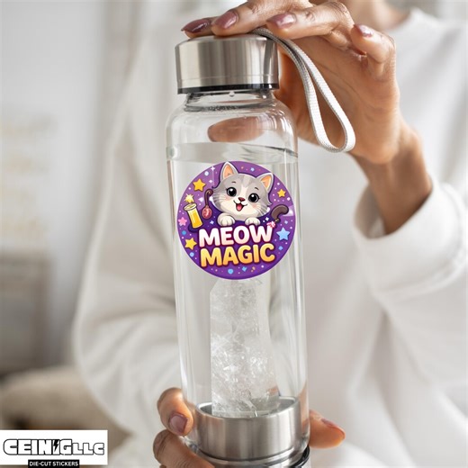 Custom Round Labels: Waterproof Logo Stickers for Jars, Bottles - - Etsy