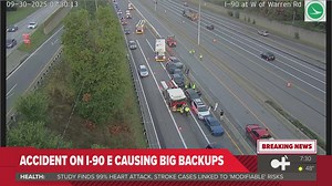 Route 2 East reopens after Cleveland crash