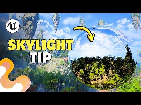 Best REFLECTIONS Effects using SKYLIGHT in Unreal Engine 5