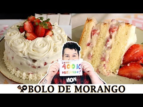 STRAWBERRY CAKE WITH WHIPPED CREAM - RECIPES I LOVE