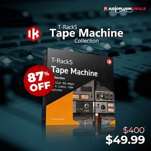 アナログテープならではのサウンドを吹き込む4つのアナログ・テープ・マシン、IK Multimedia「T-RackS Tape Machine Collection」が87%OFF！ | Computer Music Japan