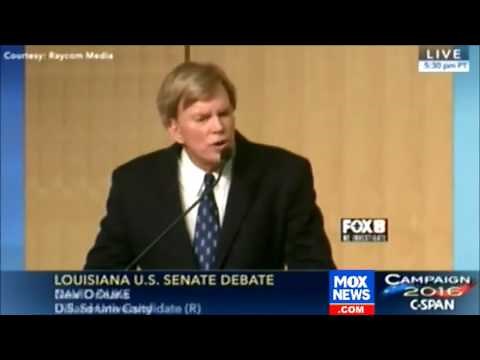 David Duke Rants Against the Jews at Louisiana Senate Debate