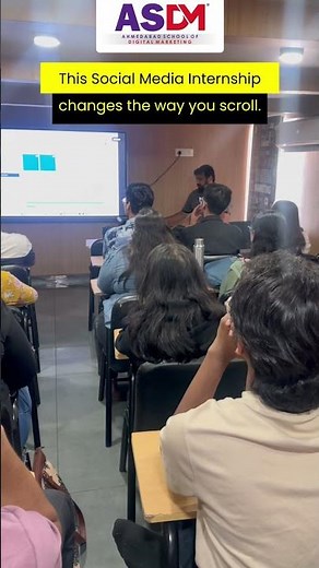 Inside ASDM’s Social Media Internship | Advanced Strategies & Real-World Learning