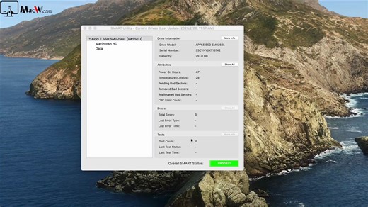 想知道自己的磁盘健康状况吗？SMART Utility mac告诉你！