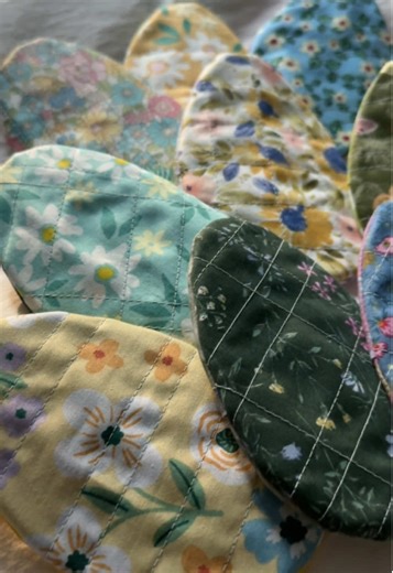 Handmade Reusable Quilted Easter Eggs Tutorial