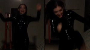 Lorde celebrates wrapping up her music video for Magnets