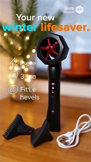 Mini Snow Blower for Car with Dual Mode Design, Ideal for Vehicle Snow Removal and Home Cleaning