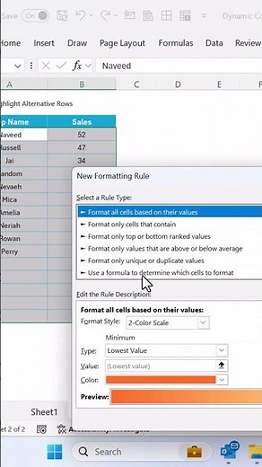 Dynamic Conditional Formatting with Form Control Check box #exceltips