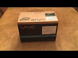 Sony Vaio VGN-UX180P UMPC 2017 Unboxing
