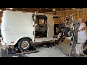 1969 Ford E100 Econoline Van Resto Pt 5 - Engine/Trans Pull