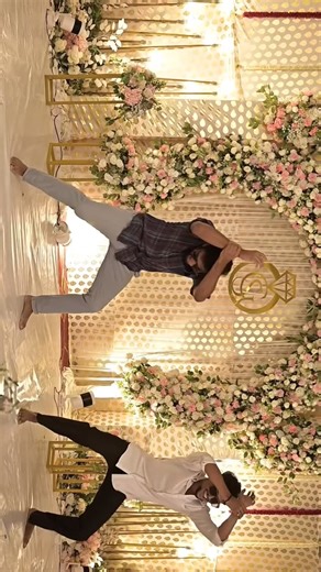 Rathan | Why walk when you can dance dramatically?😇✨ . . @yourrathan @gautham_gangadhar . . . #dance #engagement #viral #love #marriage... | Instagram