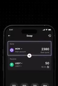RT @Ledger: Native MON swaps are officially live in the Ledger Wallet™ app.Whether you are looking to trade your TGE allocation or get yo…