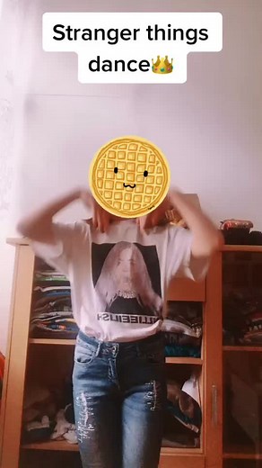 Stranger Things Dance Routine Featuring Unique Character