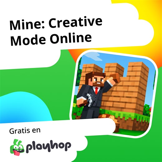 Mine: Creative Mode Online: Juega en línea gratis en Playhop