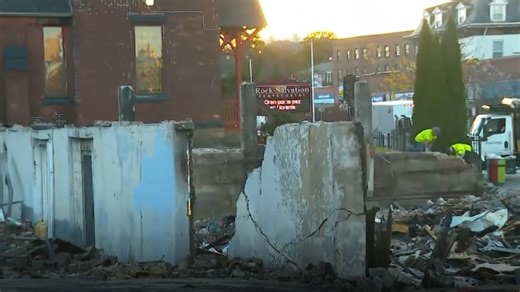 Four Worcester businesses destroyed in fire